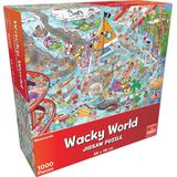 Wacky World Puzzel Waterworld-Waterwereld (1000 Stukjes)