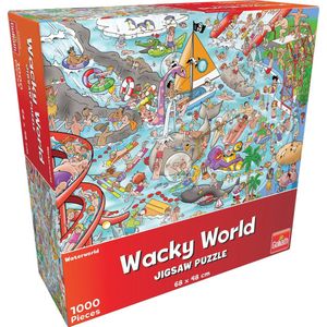 Wacky World Puzzel Waterworld-Waterwereld (1000 Stukjes)