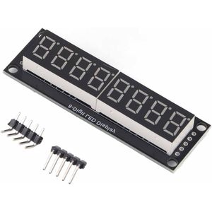 5V 8 Digit 7 Segment Digitale Buis LED Display Board Module Geel Licht TM1637 Drive Chip 3 Pins Verbinding - 0.36inch