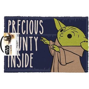 Pyramid International Star Wars - The Mandalorian Precious Bounty Inside 40 x 60 cm Deurmat - Blauw