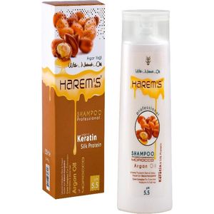 Harem's Professional Argan Shampoo 350 ml - Collagen - Biotin - Hyaluronic Acid