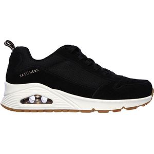Skechers Uno-Two For The Show Dames Sneakers - Black - Maat 36