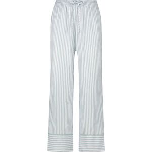 Hunkemöller Dames Nachtmode Pyjama broek Stripy - Groen - maat S