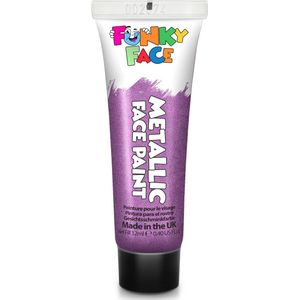 Paintglow Face & Body Paint - Schmink kinderen - Festival make up - Metallic Purple