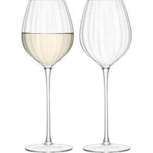 L.S.A. - Aurelia Wijnglas Wit 430 ml Set van 2 Stuks - Glas - Transparant