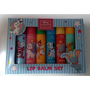 Disney Mickey Mouse Lip Balm Set - Giftset - Lippenbalsem Voor Kinderen - 6 Stuks