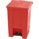 Rubbermaid Step On Container - 45 l - Rood