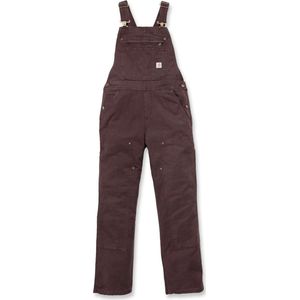 Carhartt Damen Latzhose / Overall Crawford Bib Overall Dark Brown-S