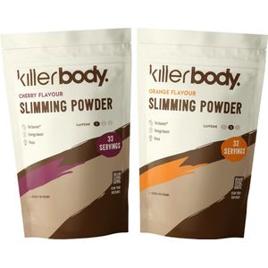 Killerbody Fatburner Voordeelpakket - Orange & Cherry - 1200 gr