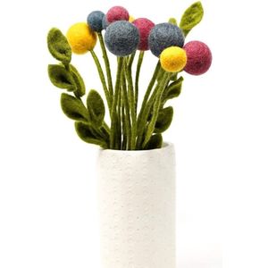 Boeket voor Moederdag, vilten bloemen in scandi-stijl, lentedecoratie, moederdagcadeau, Josi