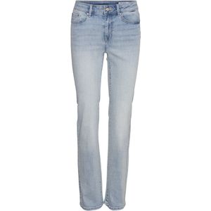 Vero Moda Jeans Vmflash Mr Straight Jns Li3102 Ga N 10306824 Light Blue Denim Dames Maat - W34 X L32