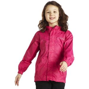 Regatta - Kids Pack-It Opvouwbaar Regenjack - Pink - Maat 98