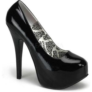 Bordello - TEEZE-06W Pumps - US 15 - 46 Shoes - Zwart