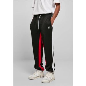 Starter Black Label Laser Track Pants Black/Cityred/White-M