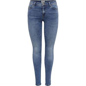 ONLY ONLWAUW MID SKINNY DNM BJ370 Dames Jeans - Maat XS X L32