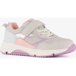 Blue Box meisjes sneakers grijs pastel - Maat 26 - Uitneembare zool