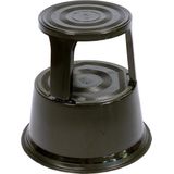 DESQ® opstapkruk - Zwart - Metaal - Hoogte 42,6 cm