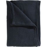 Heckettlane Wafel Plaid - 180x260 cm - Navy Blue