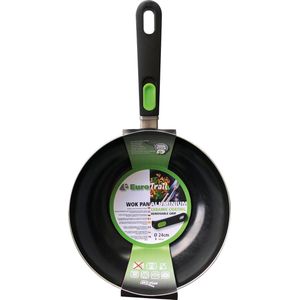 Eurotrail Wokpan Ø 24cm - Zwart