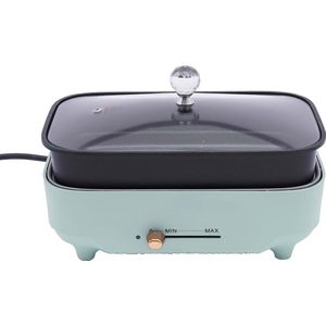 Equivera Hot Pot - Fondueset - Elektrische Fonduepan - Oosterse Fondue - Grill - Meerdere Personen