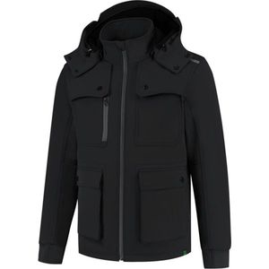 Tricorp winter softshell jack rewear - black - maat XL
