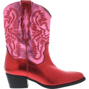 Dames Enkellaars Dwrs Brady Pink/red Rose - Maat 38