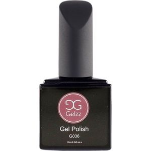 Gelzz Gellak - Gel Nagellak - kleur Milky Coffee G036 - Bruin - Dekkende kleur - 10ml - Vegan