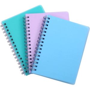 Inovra ® Compacte Spiraal Notitieblokken Set voor Creatief Schrijven en Organiseren op Reis