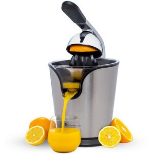 KitchenBrothers Elektrische Citruspers - 160W - RVS - Zwart