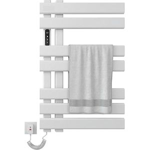 Gratyfied - Elektrische Handdoekradiator - Handdoekdroger Elektrisch - Handdoekradiator Elektrisch - Elektrische Handdoekenrek - Elektrisch Handdoekenrek - Wit