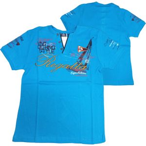 T shirt Regatta blauw -Violento-M-t-shirts heren