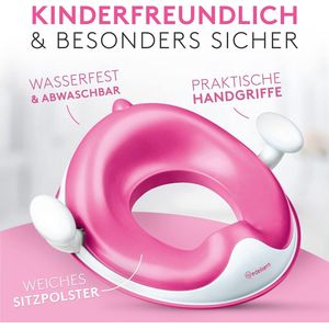 Toiletbril voor kinderen, toilettraining, toilettrainer, wc-bril, babytoiletbril voor kleine kinderen, geschikt voor ronde en ovale toiletten