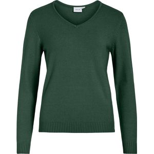 VILA VIRIL V-NECK L/S KNIT TOP - NOOS Dames Trui - Maat XL