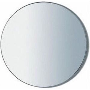 Royal Plaza Merlot Spiegel 30x30cm Zonder Verlichting Rond Glas Zilver ROND 30