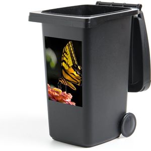 Container sticker Vlinder - Botanisch - Bloem - 40x60 cm - Kliko sticker