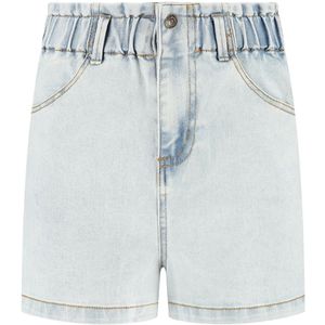 MAYCE zomer jeans short meisjes - licht blauw denim