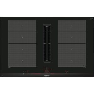Siemens iQ700 EX875LX67E kookplaat Zwart, Roestvrijstaal Ingebouwd 80 cm Inductiekookplaat zones 4 zone(s)