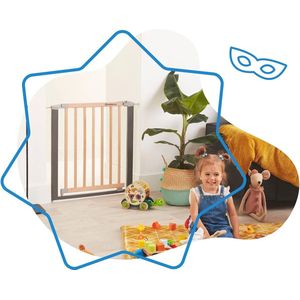 Traphekje – Stair Gate – Stair Fence – Hondenhekje - Trapbescherming Voor Kinderen en Honden