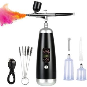 Lexium Airbrush Set Met Compressor Set – Airbrush Pistool - Airbrushsets - Compleet met Airbrush Pistool