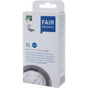 Fair Squared XL 60mm eco fair trade condooms 100 stuks