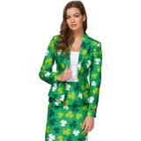 Suitmeister St Patrick's Day Clovers - Dames Pak met Rok - St. Pat's - Groen - Maat XXL