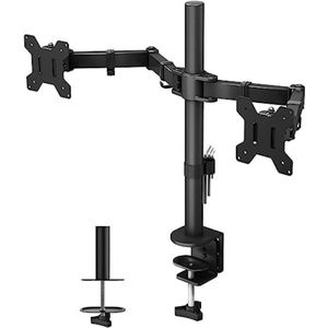 Monitor Arm Laptop - 13-27 inch Screen - Zwart