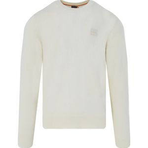 BOSS - Pullover Kanovano Ecru - Heren - Maat L - Slim-fit