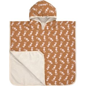 Lässig Badponcho Splash & Fun Beach Seahorse caramel