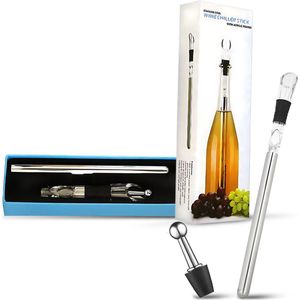 Wijn Decanteerder - WijnKoelstaaf Wijnstopper - Wijn Accessoires - Wijn geschenkset