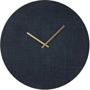 PTMD Emmett Klok - 51x2x51 cm - Ijzer - Zwart