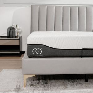 Twin Motion Matras - Tweepersoons - 140x200 - 25 cm dik - Pocketveer matras - Antiallergisch - Hybride Koudschuim - Pocketvering | Zeer luxe & comfortabele matras 140x200 | Tencel® tijk