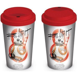Star Wars The Last Jedi BB-8 Roll With It - Travel Mug