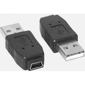 Delock - Mini USB Verloopstekker - Zwart