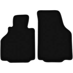 BASIC zwarte veloursmatten voor: Porsche Boxster (type 986) coupé, cabrio (1997-2004)